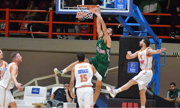 Basket League: Ο Παναθηναϊκός κέρδισε με 75-44 τον Προμηθέα στην Πάτρα (highlights)