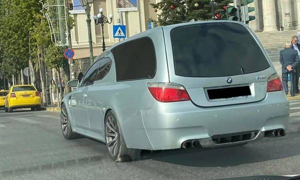 BMW M5: Η ελληνική νεκροφόρα που έγινε viral και κάνει τον γύρο του κόσμου
