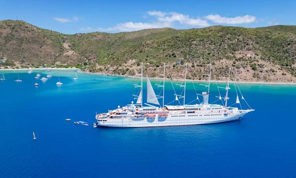 Το πρόγραμμα της Windstar Cruises 2024 και σε λιμάνια της Πελοποννήσου
