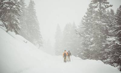 Καλάβρυτα: Περιπέτεια για δύο χιονοδρόμους στον Χελμό
