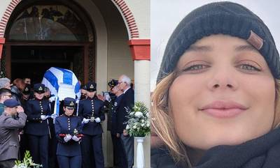 Κλαούντια Λάτα: Ράγισαν καρδιές στην κηδεία της 21χρονης στρατιωτικού