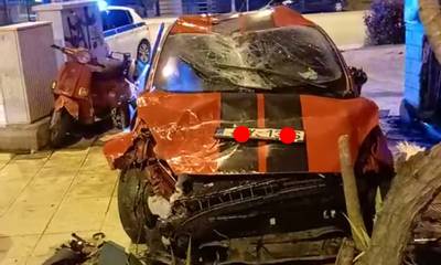 Πάτρα: Τρείς τραυματίες μετά από τροχαίο στον κόμβο Κουρτέσι (photos)