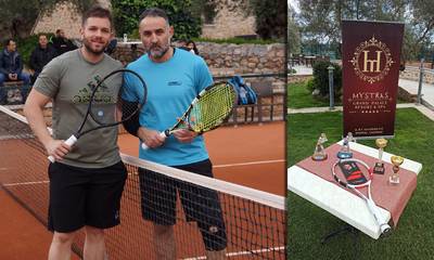 «Φινάλε» στο 2ο Mystras Palace Tennis League…