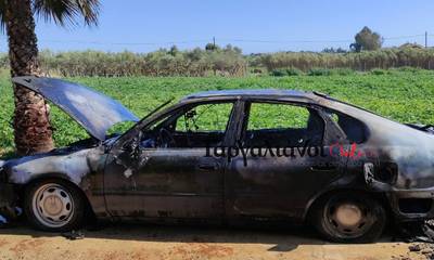 Μεσσηνία: Στις φλόγες, από απίστευτο λόγο, σταθμευμένο όχημα στη Μαραθόπολη (photos)