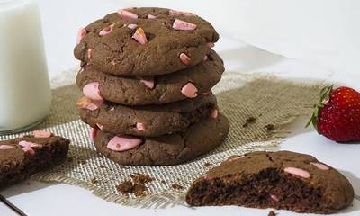 Soft cookies με κομματάκια σοκολάτας