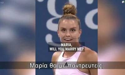 Μαρία Σάκκαρη: Απέρριψε πρόταση γάμου γιατί... «έχει αγόρι» (video)