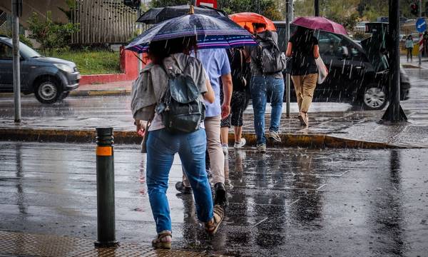 Νέο έκτακτο δελτίο καιρού από την ΕΜΥ - Επικίνδυνα φαινόμενα σε Κεντρική Ελλάδα και Πελοπόννησο