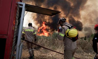 Πρόστιμο σε άντρα για την πυρκαγιά στην Περαχώρα Κορινθίας