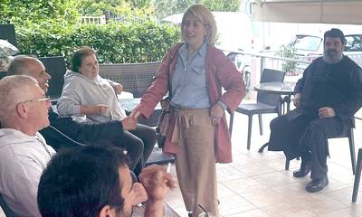 Τα είπε όλα η Μαρία Φραγκή  - Περιοδεία και εξομολόγηση στη Σκάλα Λακωνίας (photos)
