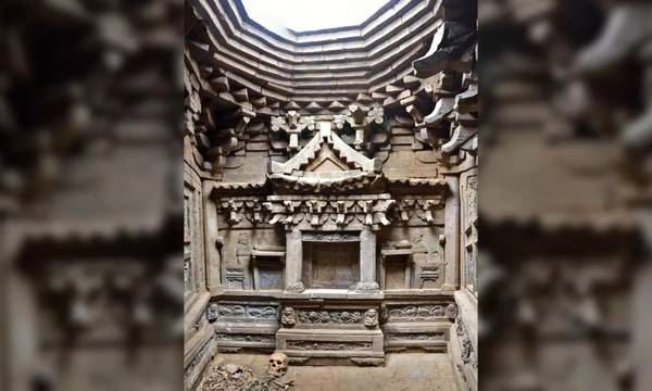 Κίνα: Ανακαλύφθηκε τάφος 1.000 ετών διακοσμημένος με θαλάσσιες ανεμώνες και «πνεύματα φύλακες»