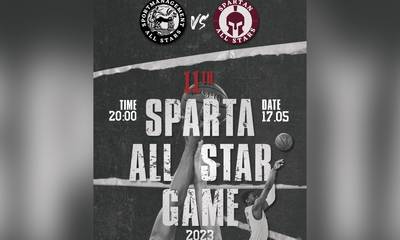 Σπάρτη: Πλησιάζει το 11ο Sparta All Star Game, στο Κλειστό