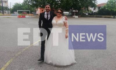 Νεόνυμφοι στις Σέρρες πήγαν να ψηφίσουν μετά το γαμήλιο γλέντι