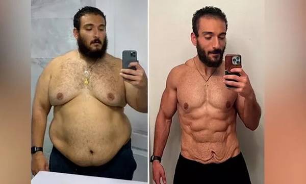 Από τα 158 στα 74 κιλά: Η απίστευτη μεταμόρφωση 29χρονου (video)