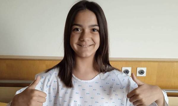 Πάτρα: «Στην υγεία σου, Νικολία!» - Χαμόγελα ευτυχίας από την 12χρονη μετά το κρίσιμο χειρουργείο