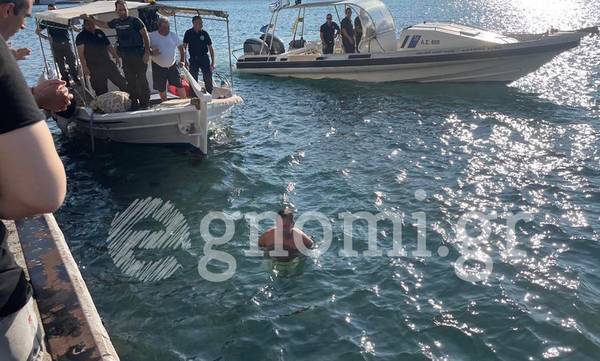 Απίστευτο περιστατικό στη Χαλκίδα: Άνδρας βούτηξε στη θάλασσα μετά από επεισόδιο (video)