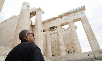 Ο Ομπάμα σκέπτεται ελληνικότερα από τους Έλληνες: «Γιατί δεν ζητάτε και την έκτη Καρυάτιδα;»