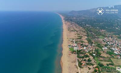 Κυπαρισσιακός κόλπος: Η μεγαλύτερη παραλία της Ελλάδας που ενώνει δύο νομούς
