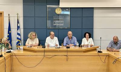 Σύσκεψη στο Ναύπλιο  για τα αρδευτικά ζητήματα της Π.Ε. Αργολίδας 