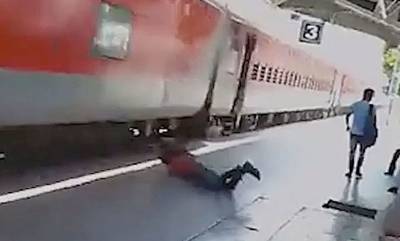 Απίστευτο: Άνδρας επιβιώνει πτώσης από τρένο που κινείτο με 112 χλμ την ώρα