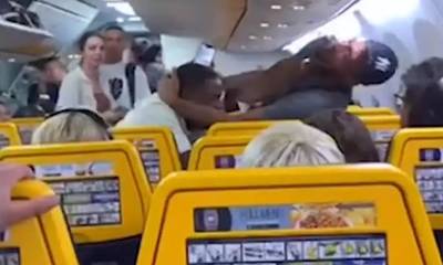 Viral: Άγριο ξύλο μέσα σε αεροπλάνο για μία… θέση στο παράθυρο (video)