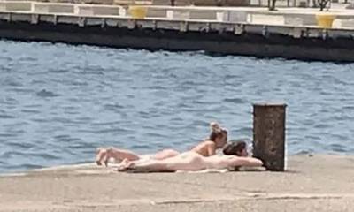 Νεαρές έκαναν γυμνισμό στη λεωφόρο Νίκης στη Θεσσαλονίκη