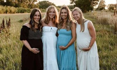 Τέσσερεις αδερφούλες έμειναν έγκυες ταυτόχρονα! - «Η καλύτερη σύμπτωση!»