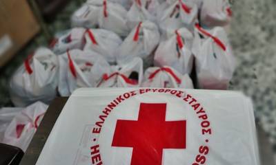 Ο Ερυθρός Σταυρός Σπάρτης συγκεντρώνει τρόφιμα για τους πυρόπληκτους