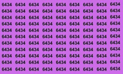 Το κουίζ που έχει τρελάνει το διαδίκτυο - Βρείτε τον αριθμό «6454» σε 15 δευτερόλεπτα (photo)