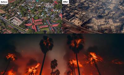 Φωτιές στη Χαβάη: Αποκαλυπτικές εικόνες πριν και μετά την καταστροφή