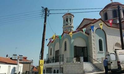Εγκαινιάστηκε ο Ιερός Ναός του Αγίου Τρύφωνα στην Τρίπολη