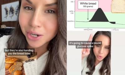TikTok: Γυναίκα εξηγεί για ποιο λόγο πρέπει να αποφεύγετε να τρώτε ψωμί σε εστιατόριο (vidεο)