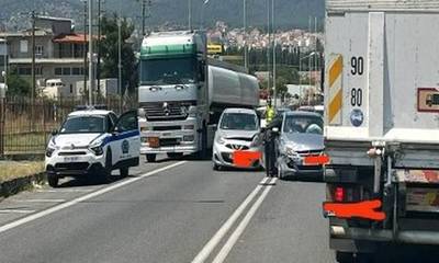 Σύγκρουση οχημάτων στον δρόμο Τρίπολης - Σπάρτης