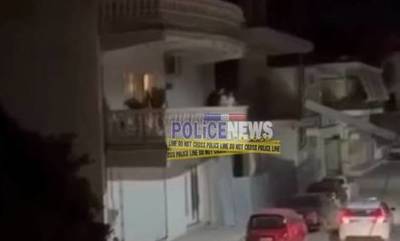 Άνδρας απείλησε αστυνομικούς στην Κ. Αχαΐα - «Εάν κατέβω κάτω θα το μετανιώσεις!» (video)