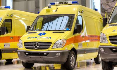 Δωρεά εξοπλισμένου ασθενοφόρου Mercedes στο Νοσοκομείο Σπάρτης