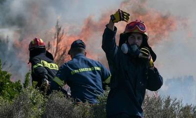 Αχαΐα: Πυρκαγιά στην Λακκόπετρα