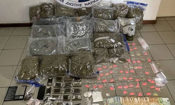 Πάνω από 25 κιλά κάνναβης, και 566 δισκία «ecstasy» κατασχέθηκαν από τη Δίωξη Ναρκωτικών Καλαμάτας