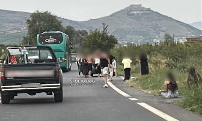 Τροχαίο με τραυματία προκαλεί επεισόδιο στο Άργος (photos)