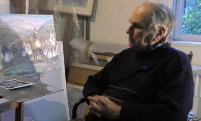 Μεσσηνία: Έφυγε από τη ζωή ο ζωγράφος Σωτήρης Τζαμουράνης