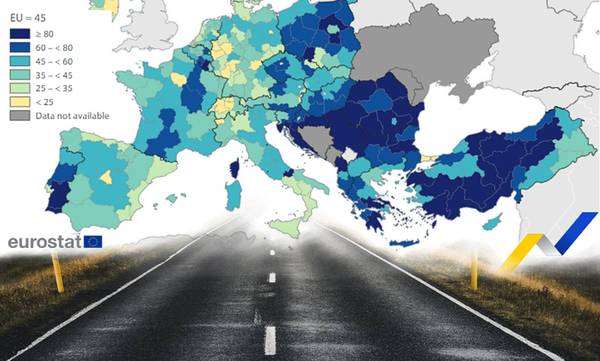 Eurostat: «Κίνδυνος θάνατος οι δρόμοι της Πελοποννήσου» - Πρωταθλητές στα θανατηφόρα