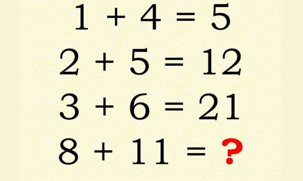 Μαθηματικό παζλ: Μπορείτε να βρείτε τις δύο σωστές απαντήσεις; Μόνο 1 στους 1.000 ανθρώπους μπορεί