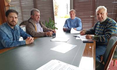 Υπογράφηκε η σύμβαση για την αποχέτευση των Κοινοτήτων Πελοπίου, Πλατάνου, Φλόκα