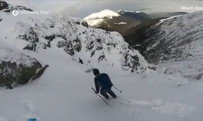 Δραματικό βίντεο: Χιονοστιβάδα «θάβει»... σκιέρ