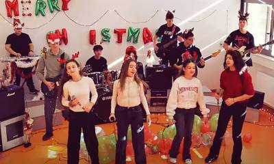 Το Μουσικό Σχολείο Σπάρτης κάνει τη διαφορά - #lastchristmas #electricguitar (video)