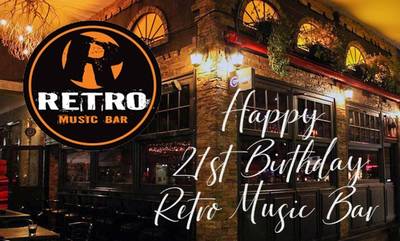 Happy 21st Birthday «Retro Music Bar»