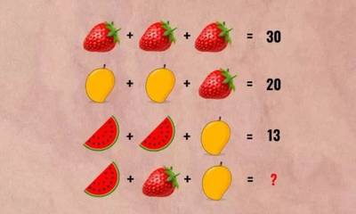 Μαθηματικό παζλ για δυνατούς λύτες: Mπορείτε να βρείτε την λύση σε 15 δευτερόλεπτα;
