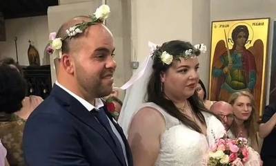 Διοργάνωσαν έναν «big fat Greek wedding» σε 6 μέρες - Η νύφη μόλις είχε μάθει πως είχε 6 μήνες ζωής