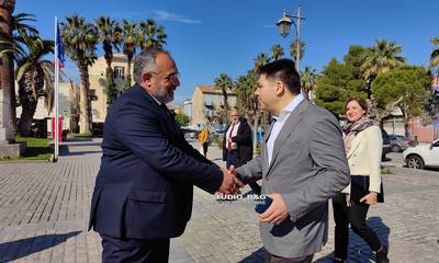 Αργολίδα: Επισκέφθηκε το Ναύπλιο ο Πρέσβης των ΗΠΑ στην Ελλάδα Τζορτζ Τσούνης