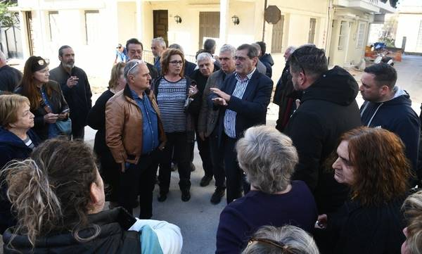 Δήμος Πατρέων: O Κώστας Πελετίδης στα έργα αναζωογόνησης των Προσφυγικών (photos)