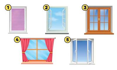 Τεστ προσωπικότητας: Ποιο παράθυρο θ' άνοιγες; Αυτό αποκαλύπτει τα κρυμμένα σου χαρακτηριστικά