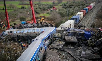 Τραγωδία στα Τέμπη: Καρέ-καρέ τα δευτερόλεπτα της μοιραίας σύγκρουσης των τρένων